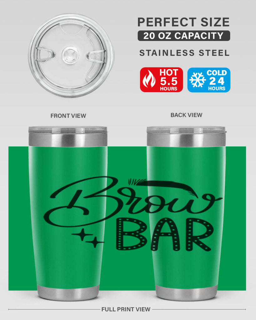 Brow Bar Style 125#- make up- Tumbler