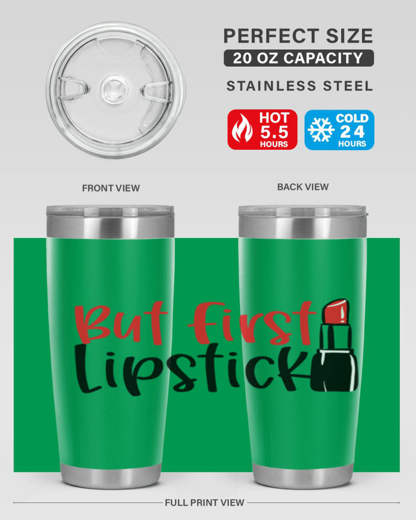 But First Lipstick Style 246#- make up- Tumbler
