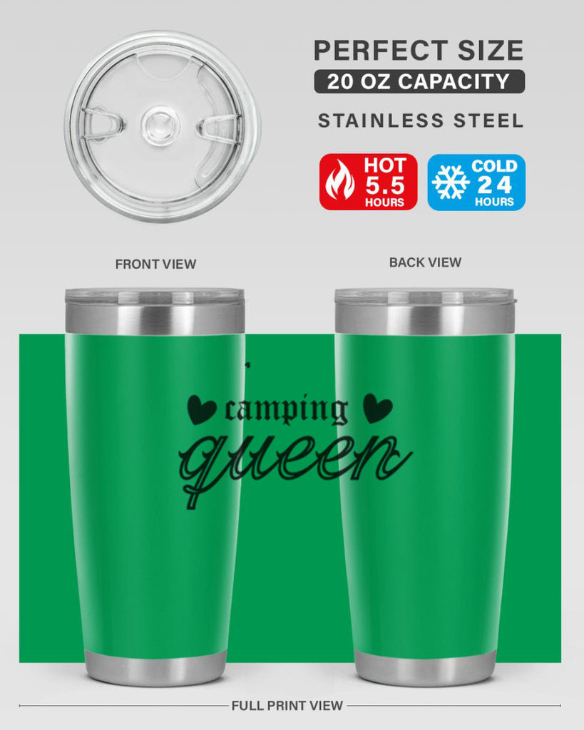 Camping queen 143#- zodiac- Tumbler