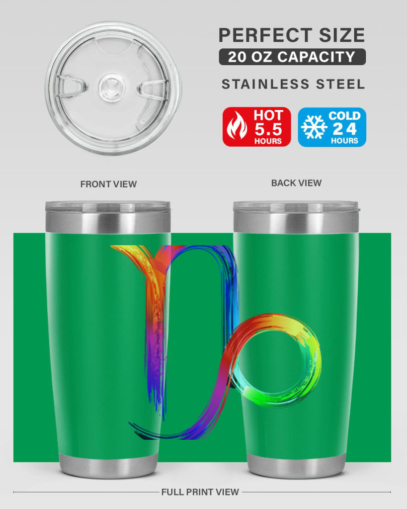 Capricorn 187#- zodiac- Tumbler