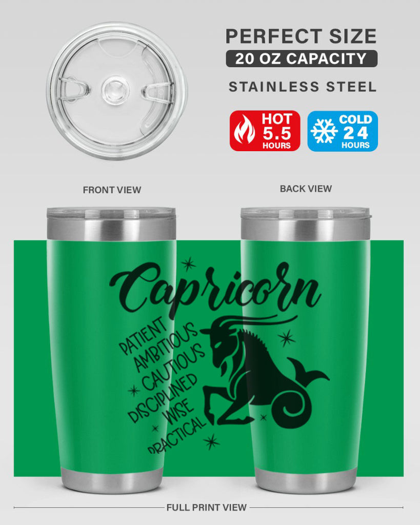 Capricorn 188#- zodiac- Tumbler