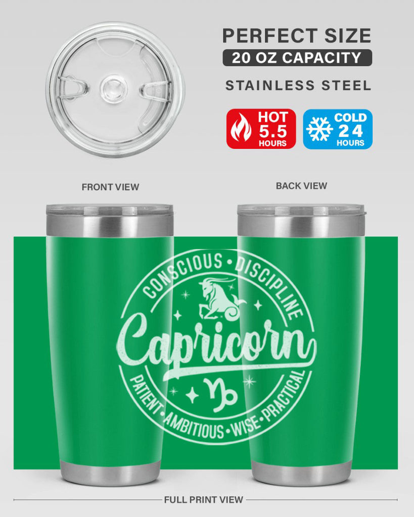 Capricorn 191#- zodiac- Tumbler