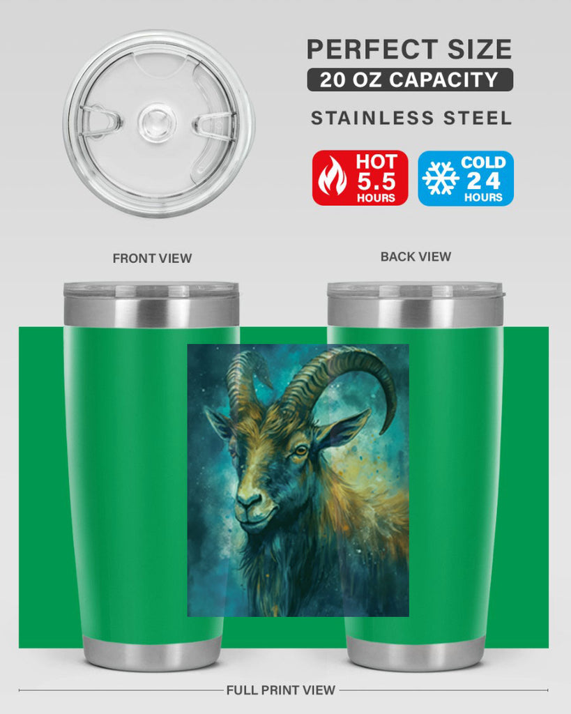 Capricorn 37#- zodiac- Tumbler