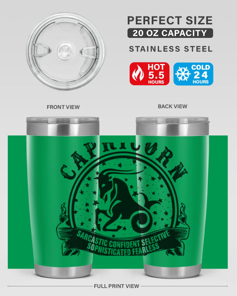 Capricorn 38#- zodiac- Tumbler
