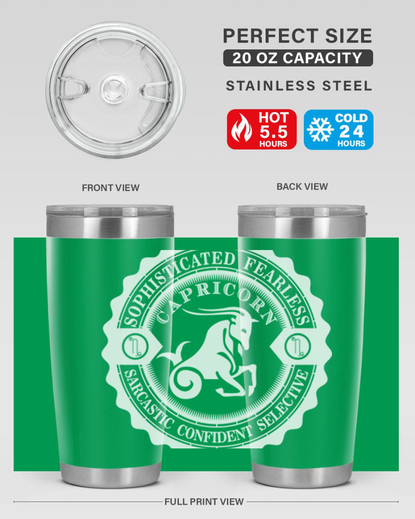Capricorn 41#- zodiac- Tumbler