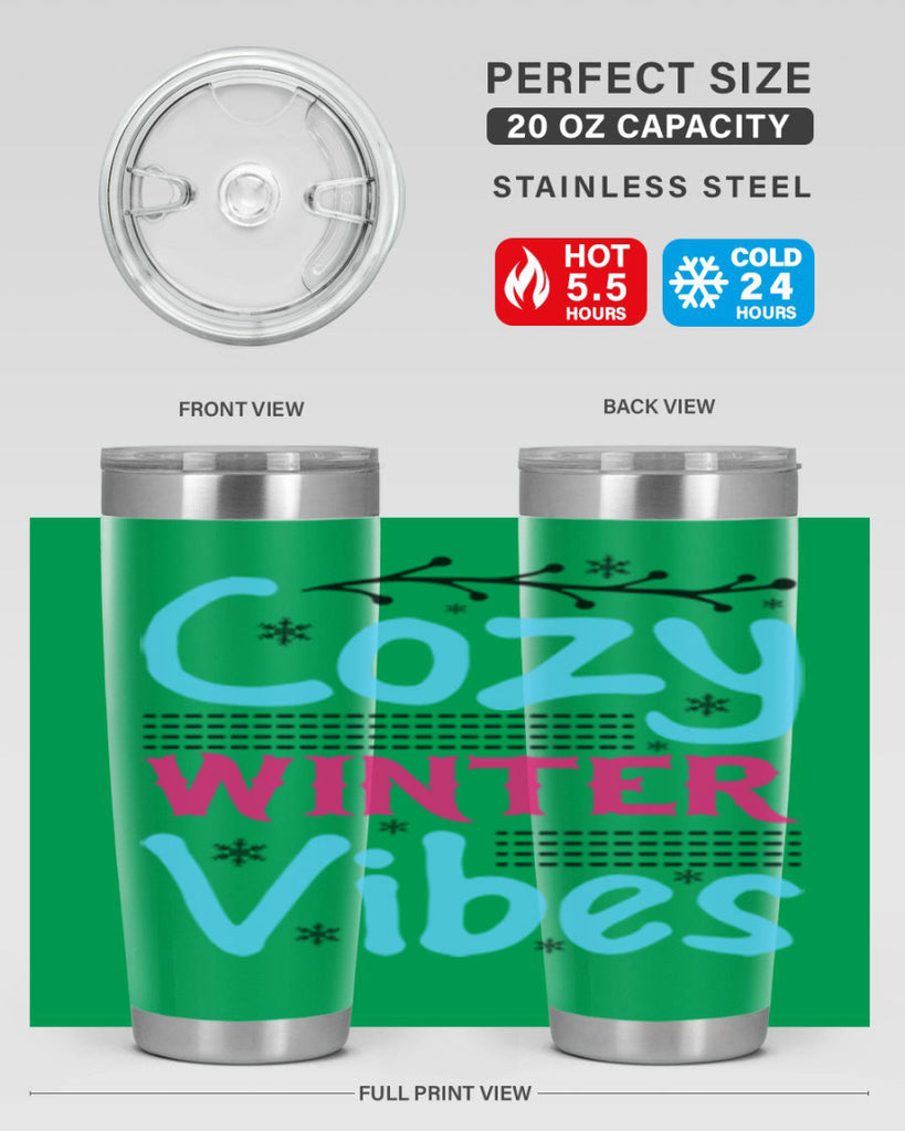 Cozy Winter Vibes Graphics 81#- winter- Tumbler