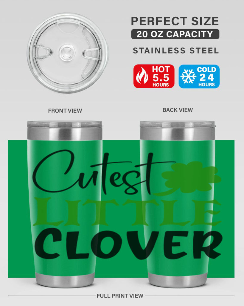 Cutest Little Clover Style 159#- St Patricks Day- Tumbler