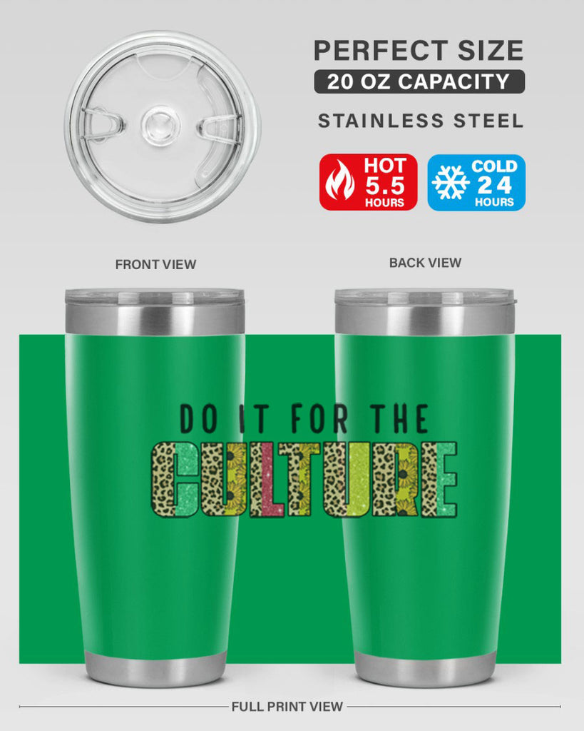 Do It For The Culture Juneteenth Png 12#- Juneteenth- tumbler