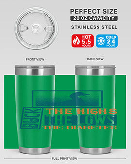 Duck The Highs Duck The Lows Duck The Diabetes Style 40#- diabetes- Tumbler