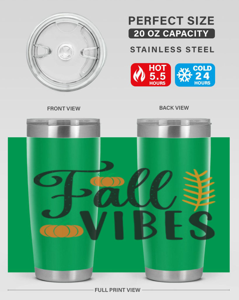 Fallvibes 163#- fall- Tumbler