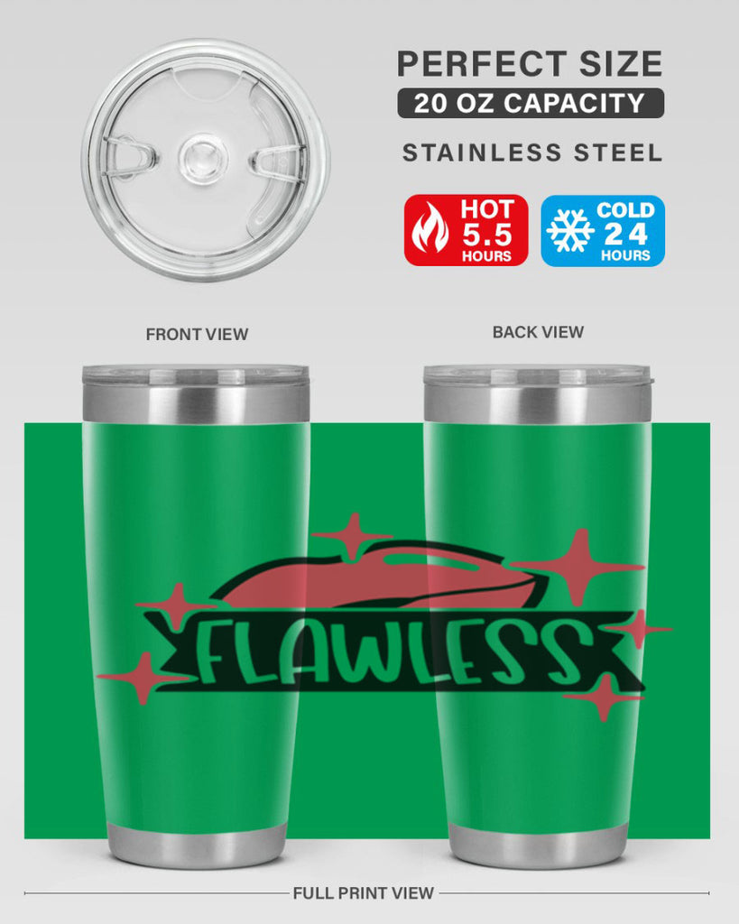 Flawless Style 102#- make up- Tumbler