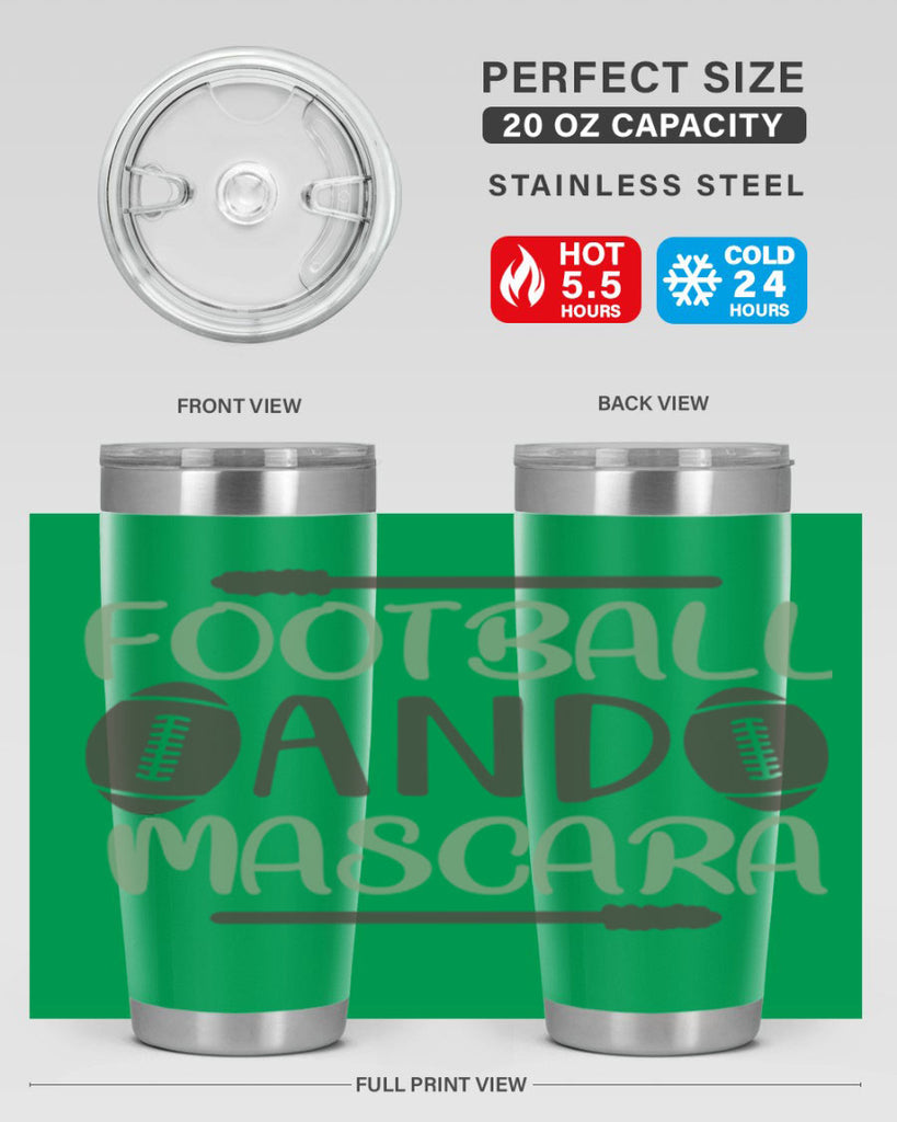Football and Mascara 90#- fashion- Cotton Tank