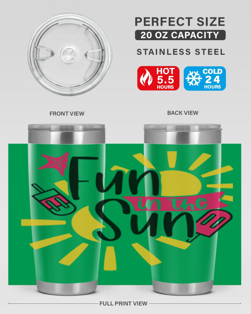 Fun In The Sun Style 45#- summer- Tumbler