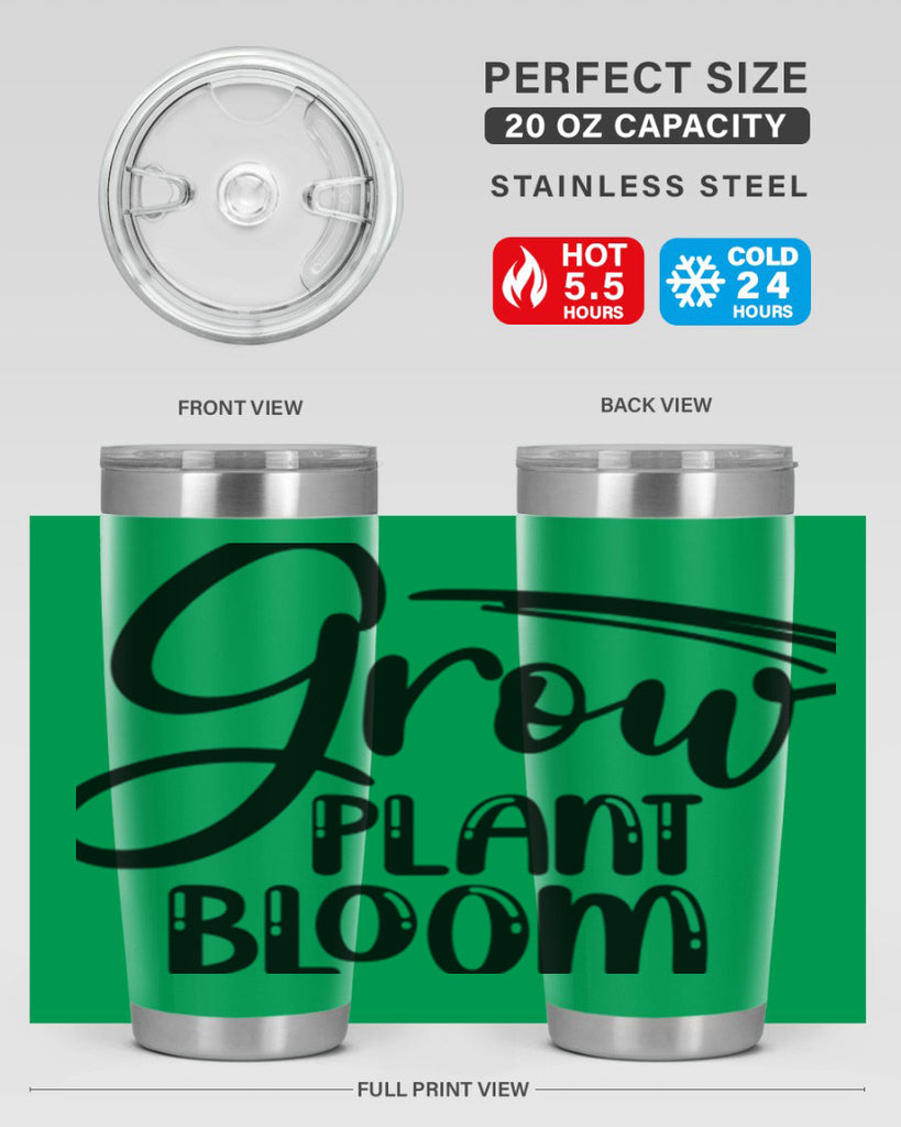 GROW PLANT BLOOM  151#- spring- Tumbler