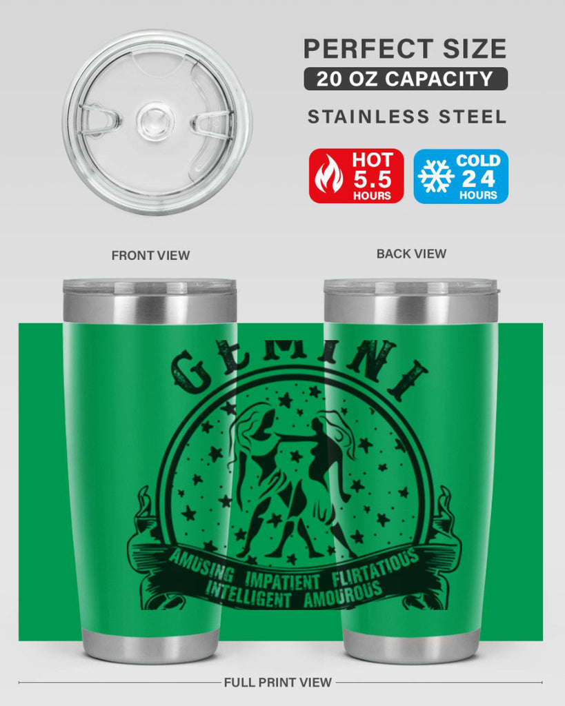 Gemini 9#- zodiac- Tumbler