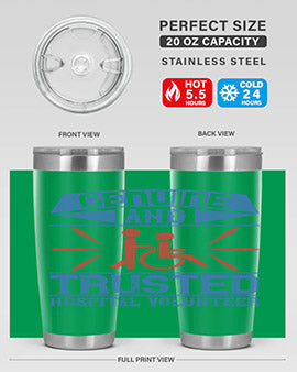 Genuine and Trusted Hospital Volunteer Style 2#- volunteer- Tumbler