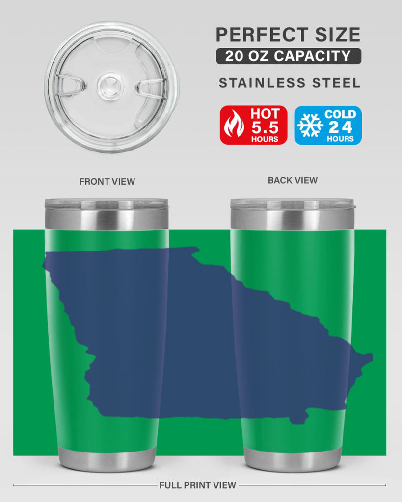 Georgia 41#- stateflags- Tumbler