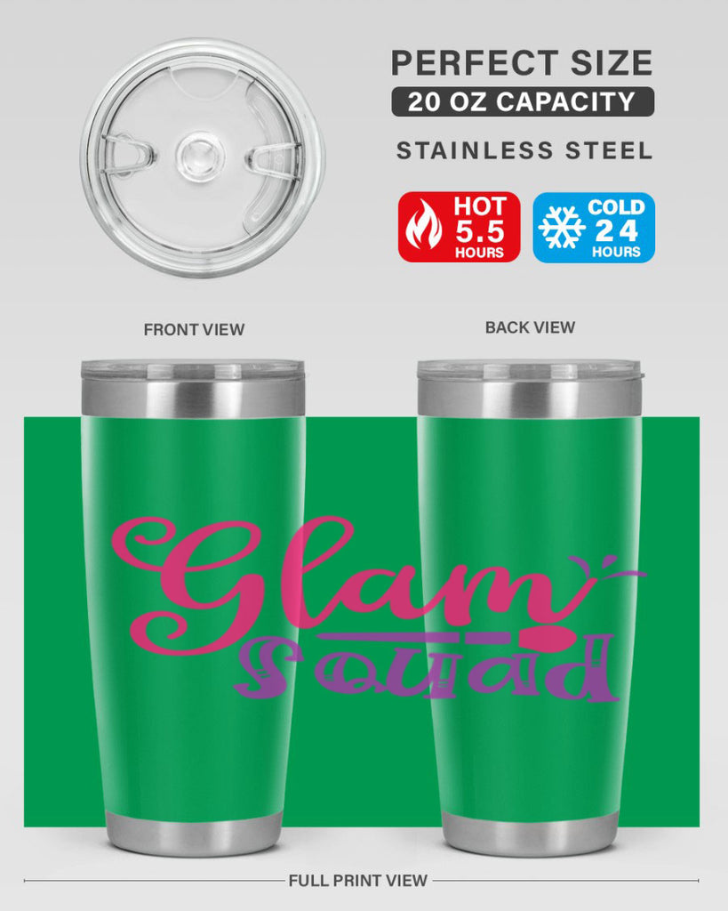 Glam Squad Style 237#- make up- Tumbler