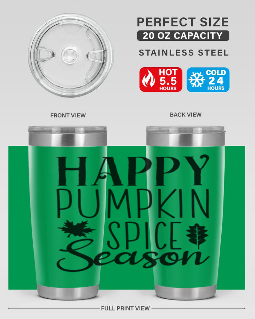 Happy Pumpkin Spice Sason 241#- fall- Tumbler