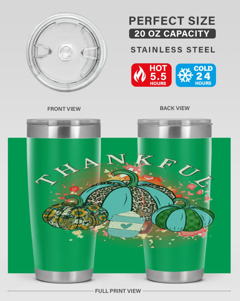 Happy Thanksgiving 247#- fall- Tumbler