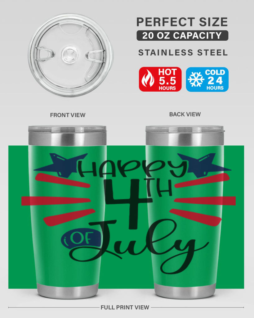 Happy th Of July Style 155#- Fourt Of July- Tumbler