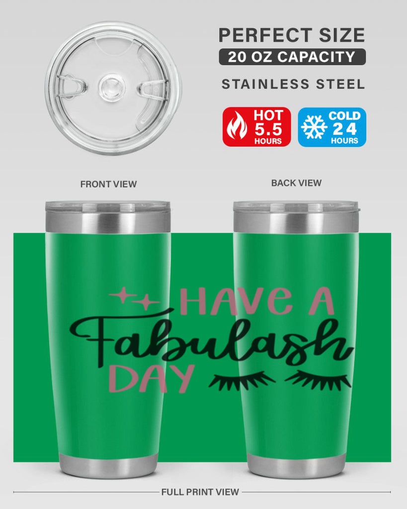 Have Fabulash Day Style 90#- make up- Tumbler