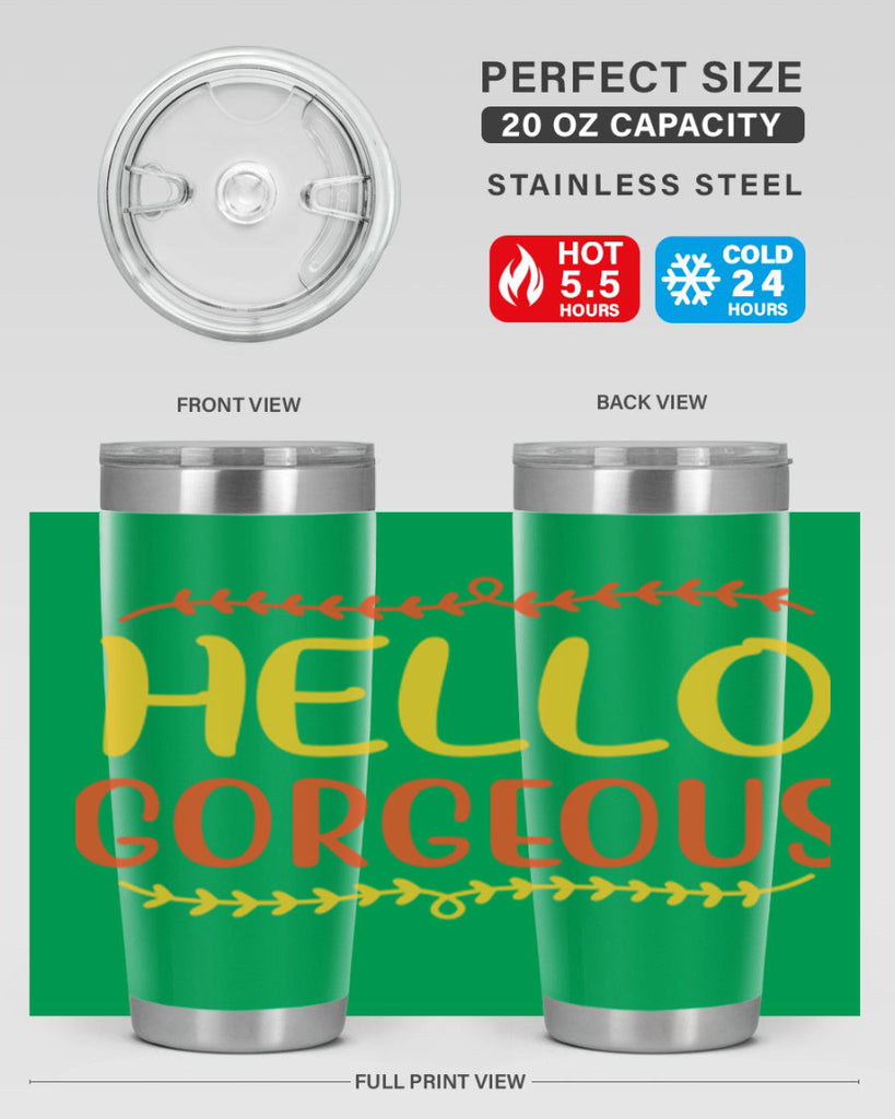 Hello Gorgeous 102#- fashion- Cotton Tank
