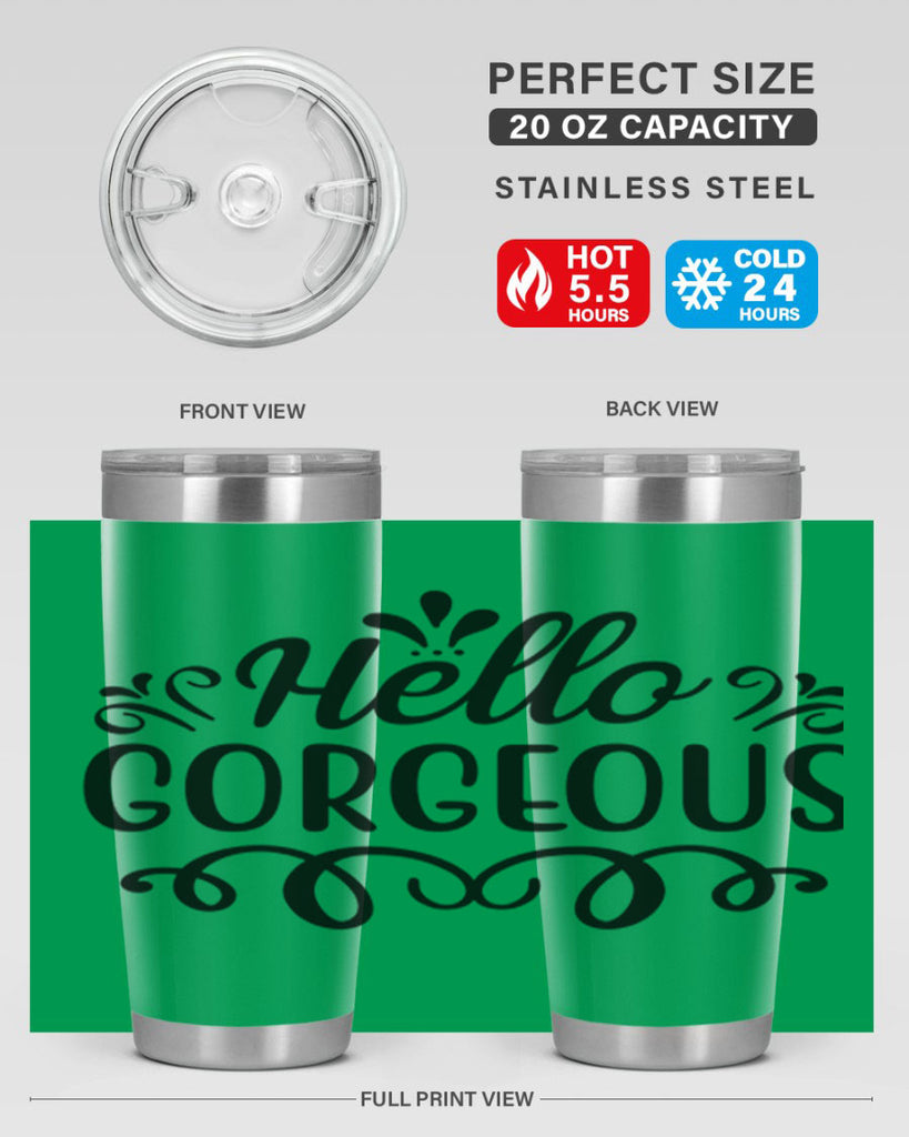 Hello Gorgeous 103#- fashion- Cotton Tank
