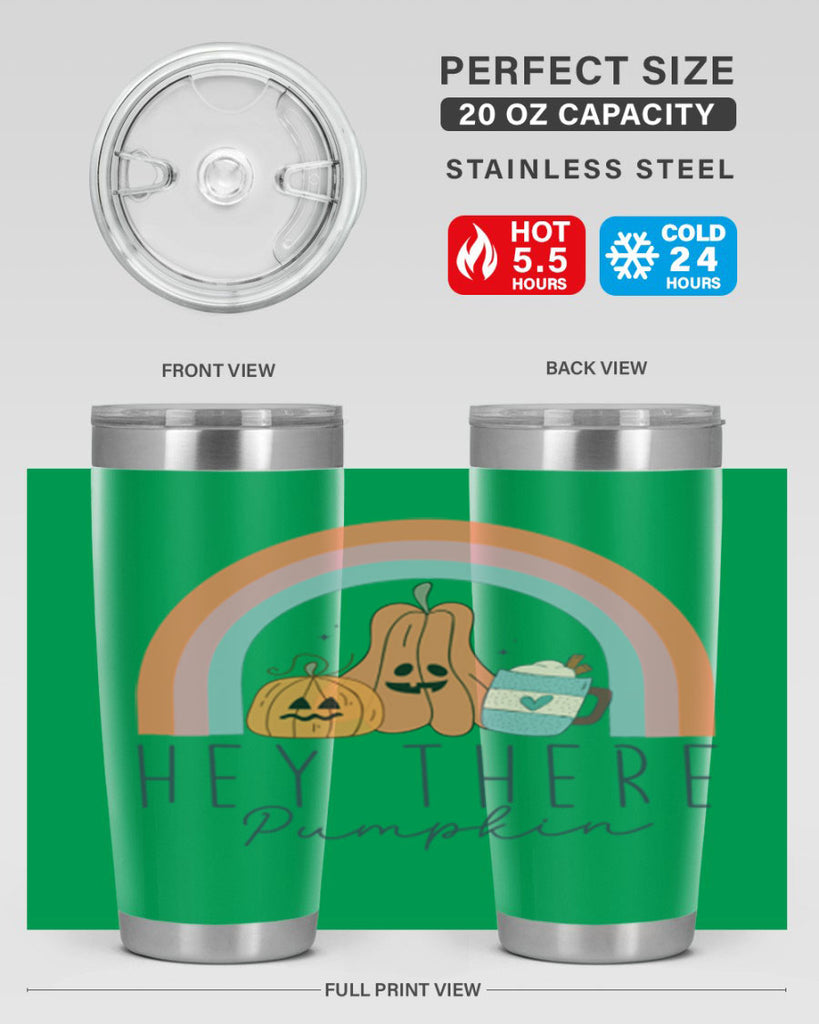 Hey There Pumpkin 309#- fall- Tumbler