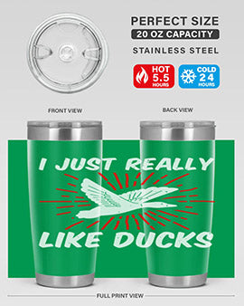I just really like ducks Style 50#- duck- Tumbler