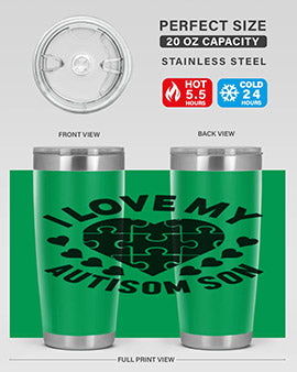 I love my Style 45#- autism- Tumbler