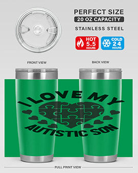 I love my Style 46#- autism- Tumbler