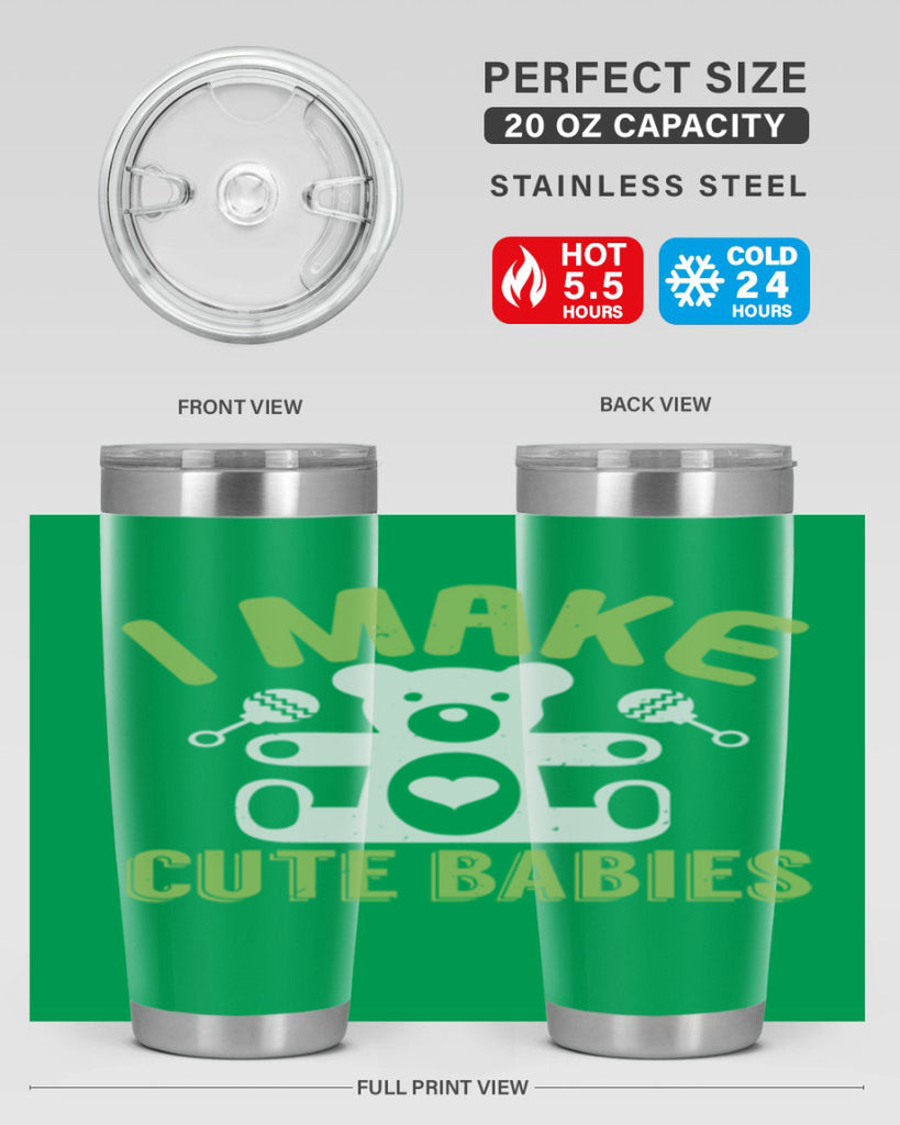 I make cute babies Style 218#- baby- tumbler