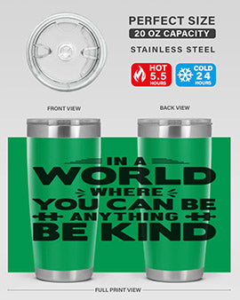 In a world Style 48#- autism- Tumbler