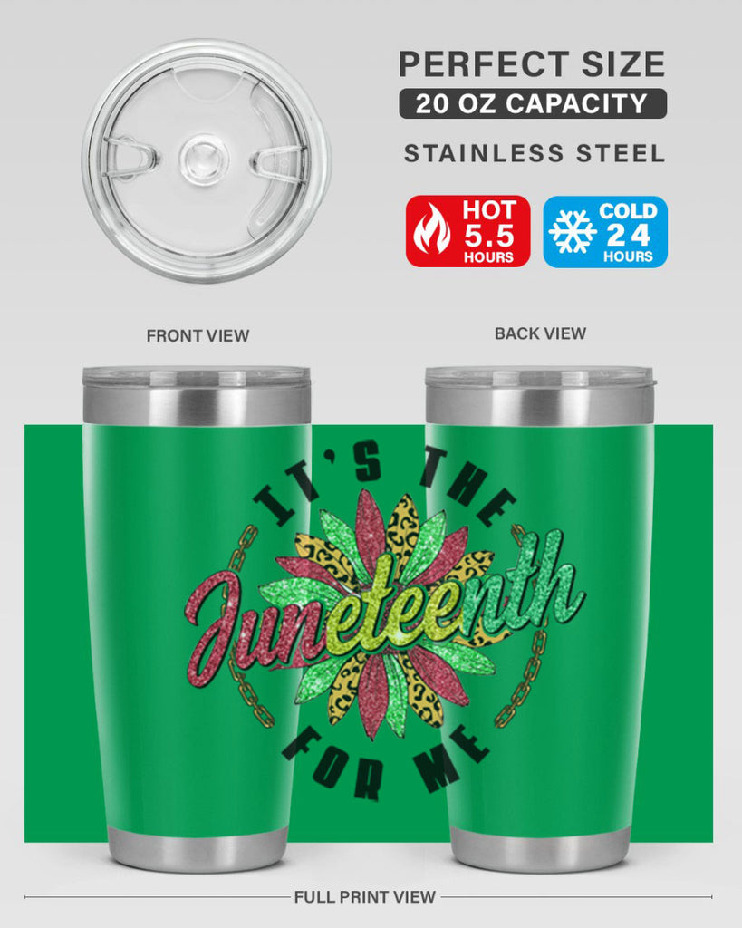 ItS The Juneteenth For Me 1865 Png 14#- Juneteenth- tumbler