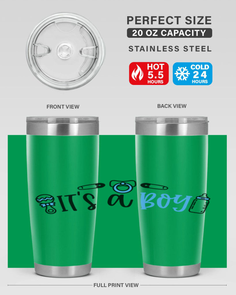 Its A Boy Style 80#- baby- tumbler