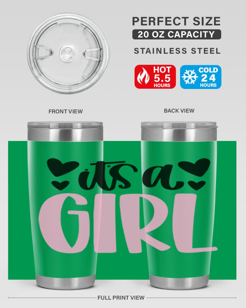Its A Girl Style 79#- baby- tumbler