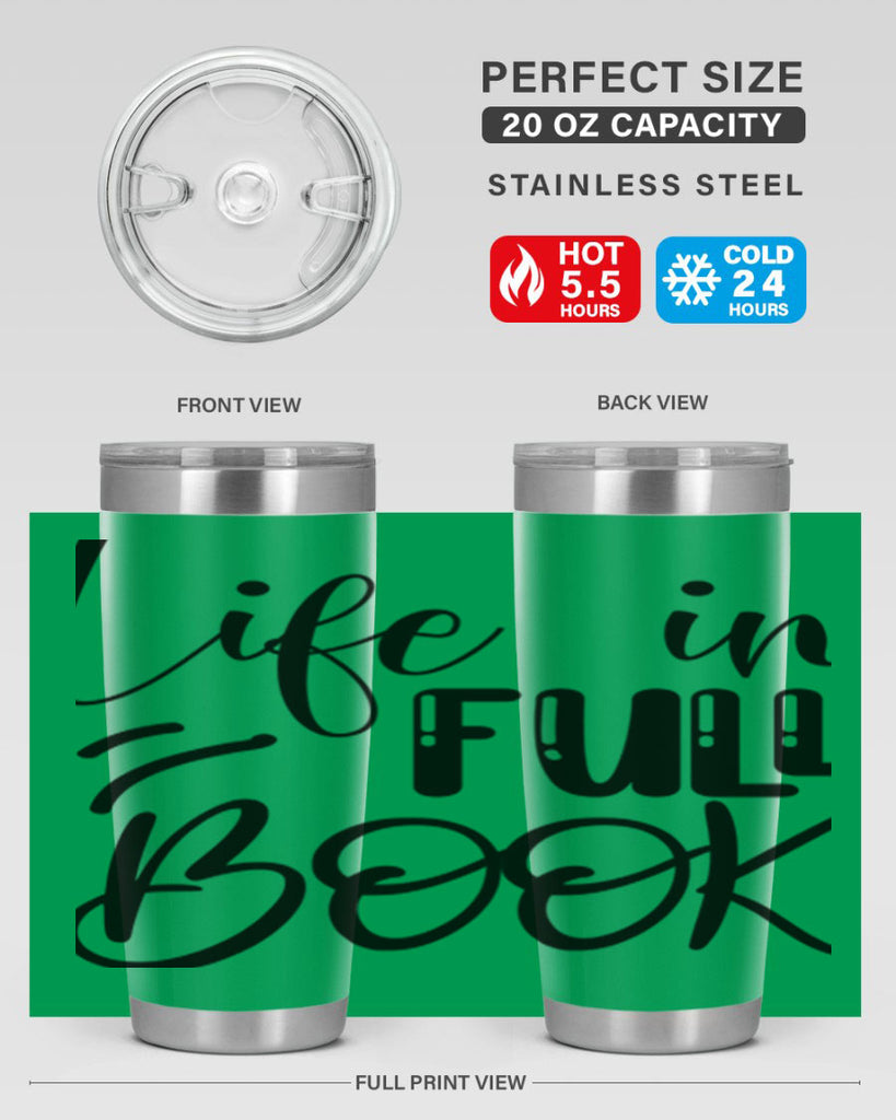 LIFE in FULL BOOK  300#- spring- Tumbler