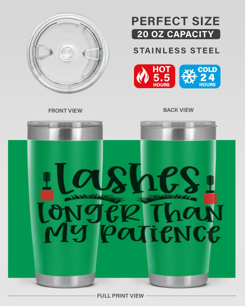 Lashes Longer Than My Patience Style 231#- make up- Tumbler
