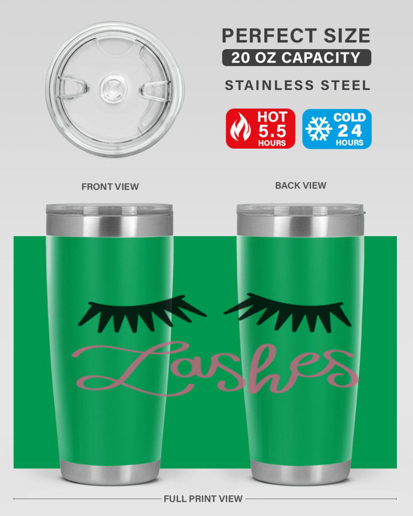 Lashes Style 69#- make up- Tumbler