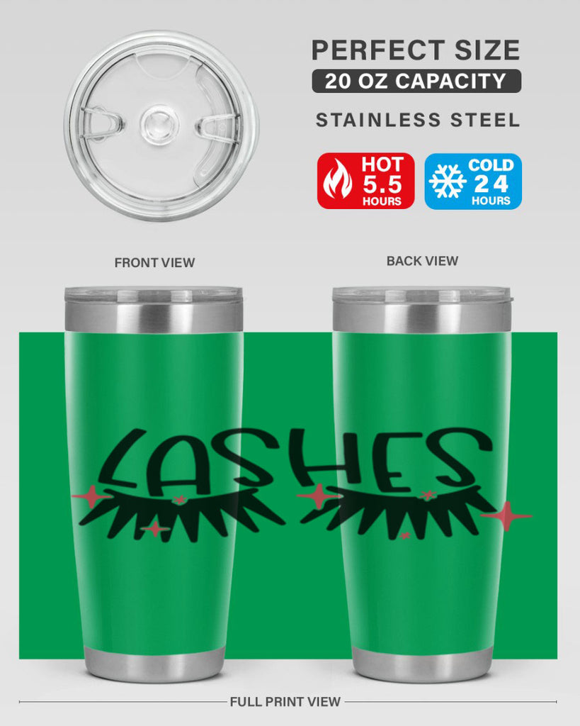 Lashes Style 70#- make up- Tumbler
