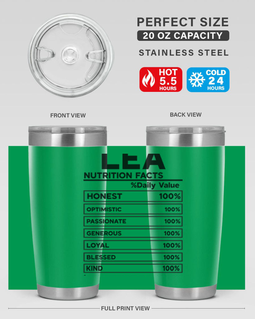 Lea Nutrition Facts 276#- zodiac- Tumbler