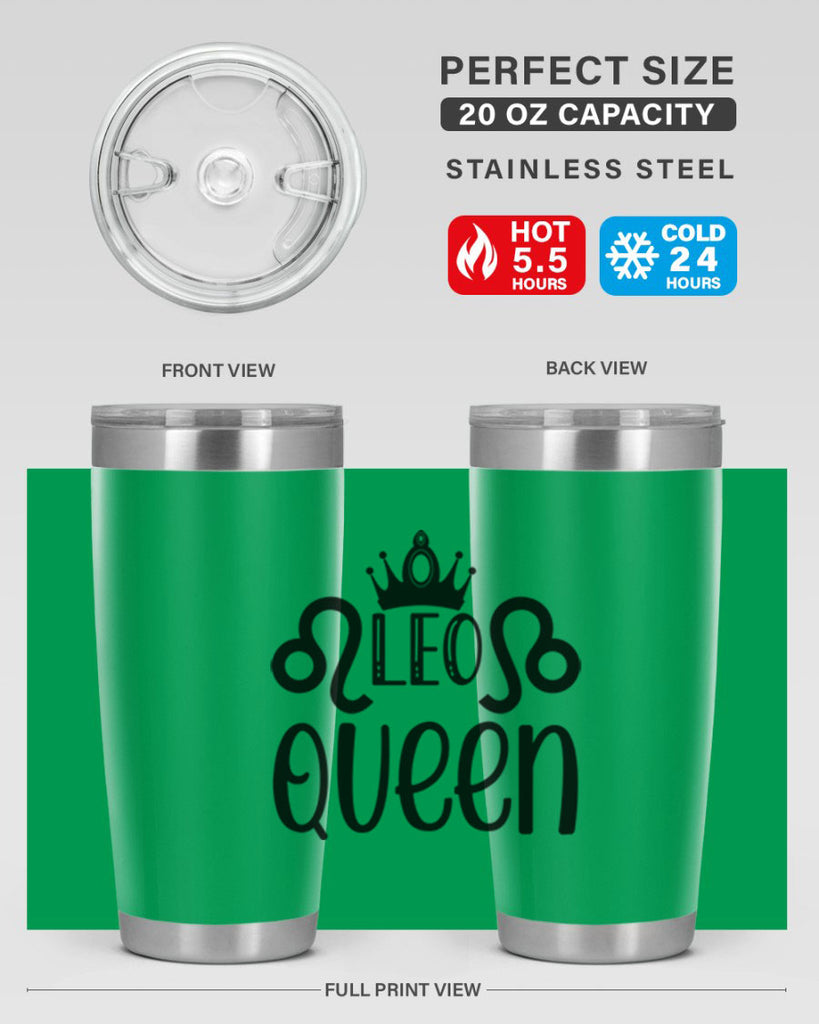Leo queen 292#- zodiac- Tumbler