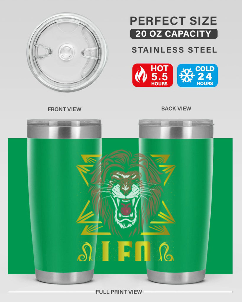 LeoSign 295#- zodiac- Tumbler