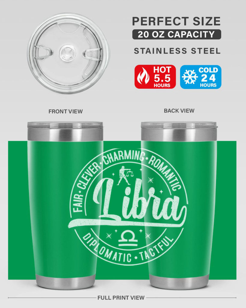 Libra 324#- zodiac- Tumbler