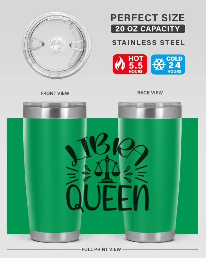 Libra queen 328#- zodiac- Tumbler