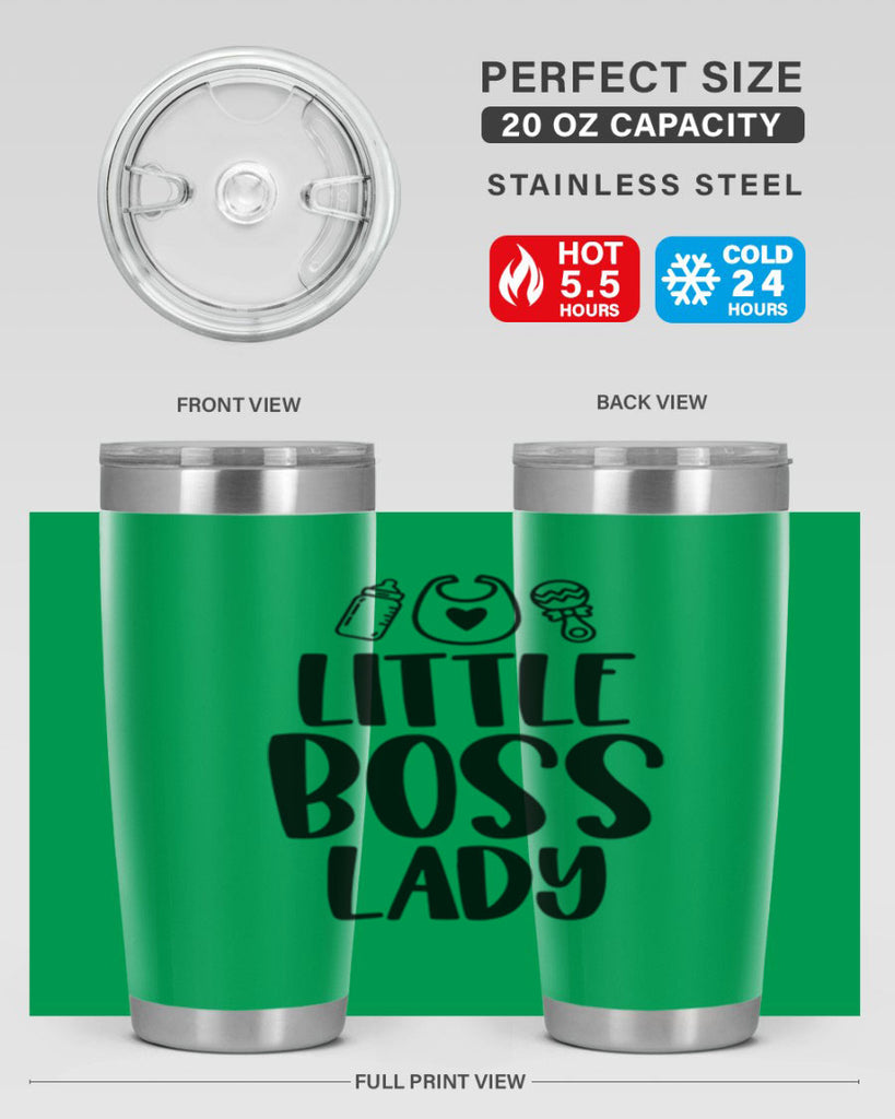 Little Boss Lady Style 67#- baby- tumbler