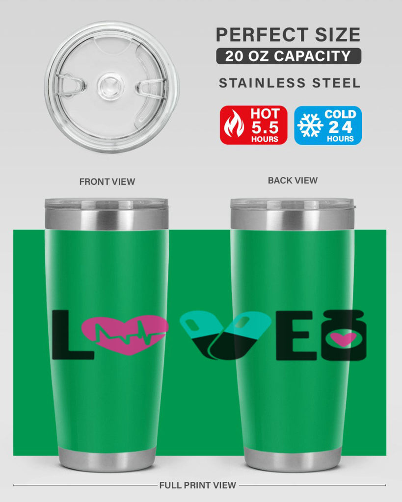 Love Style Style 136#- nurse- tumbler