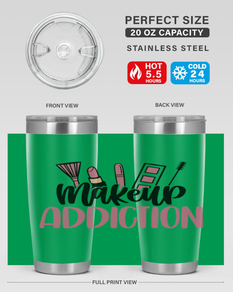 Makeup Addiction Style 54#- make up- Tumbler