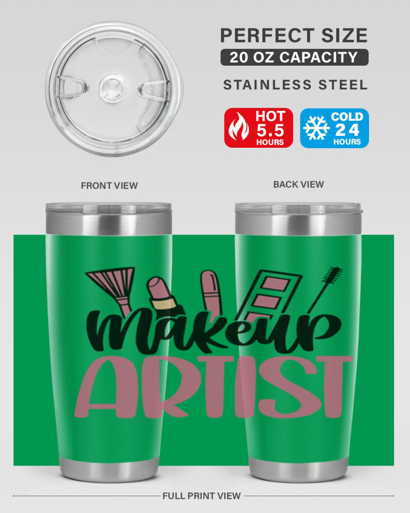 Makeup Artist Style 52#- make up- Tumbler
